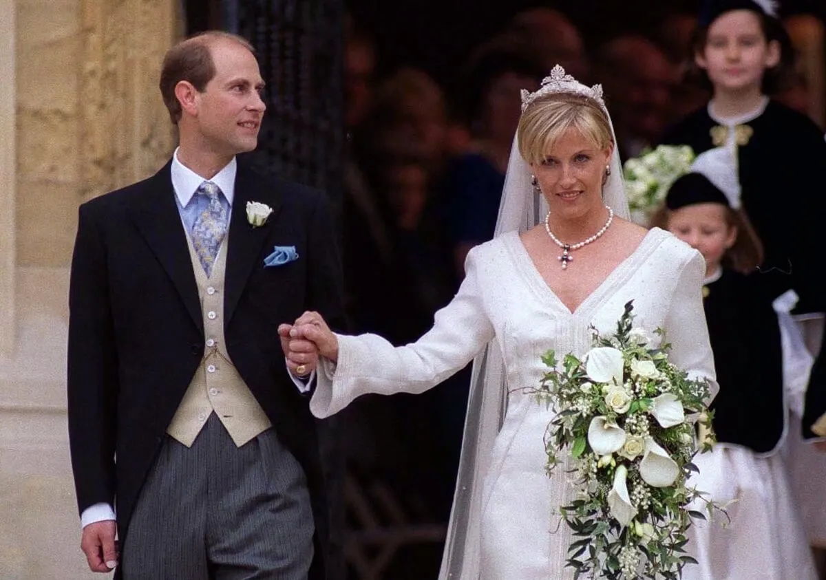 The wedding of Prince Edward and Sophie Rhys-Jones (now Sophie, Duchess of Edinburgh)