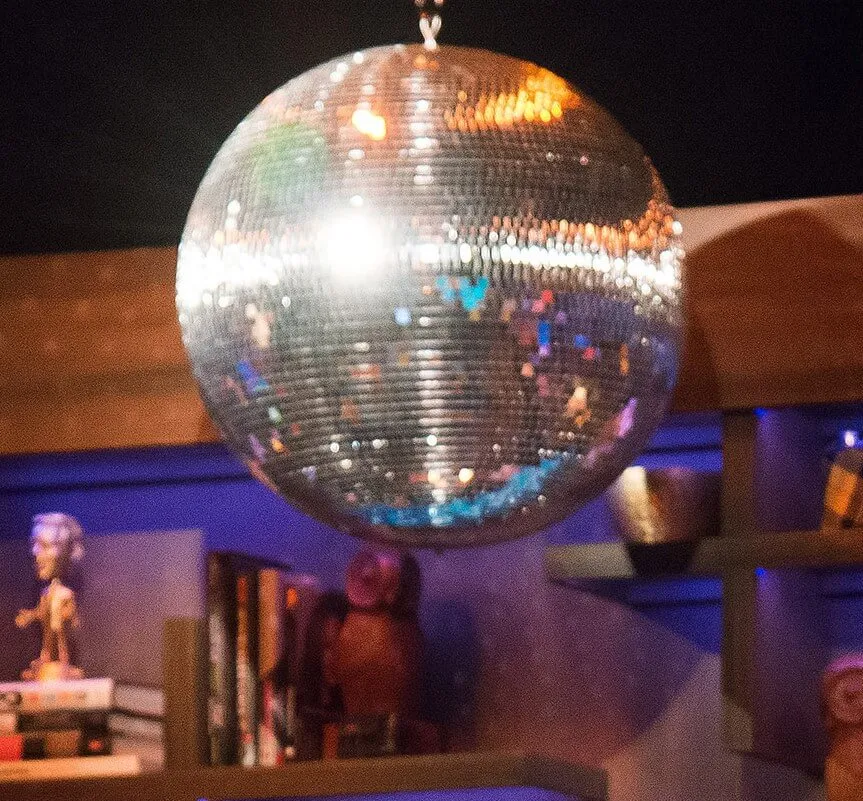 A disco ball