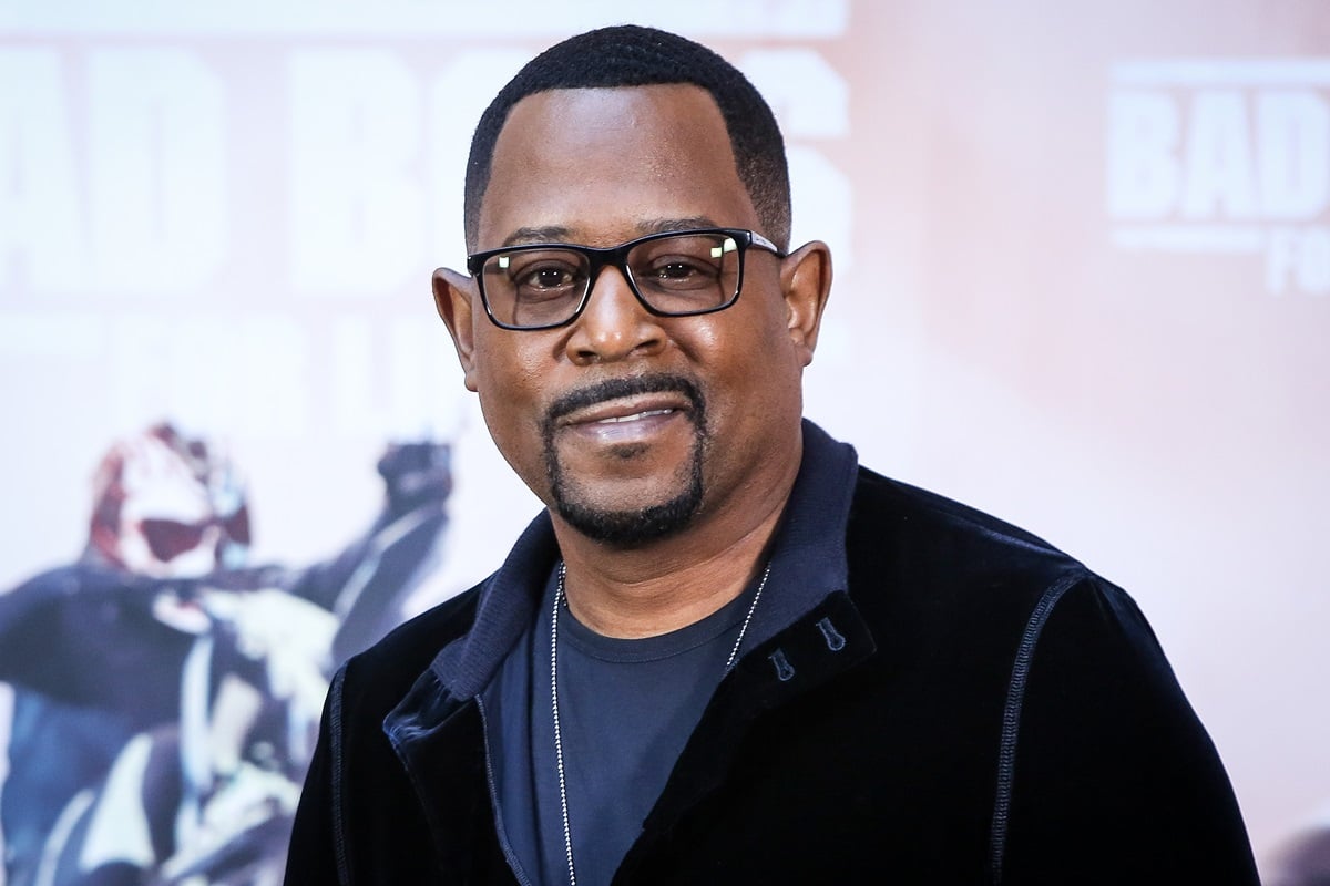 Martin Lawrence posing at the 'Bad Boys for Life' photocall.