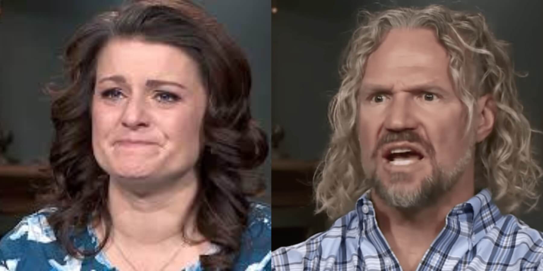 'Sister Wives' stars Robyn and Kody Brown in side-by-side images.