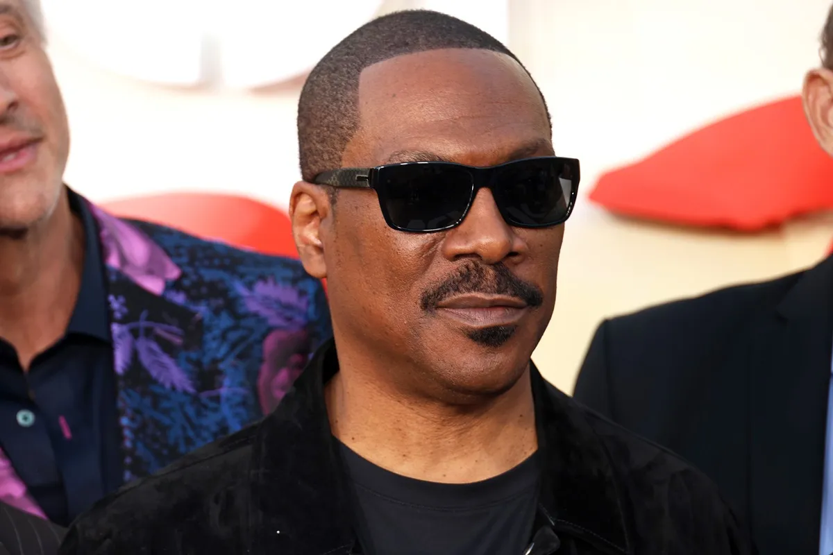 Eddie Murphy attends Los Angeles premiere of Netflix's "Beverly Hills Cop: Axel F" at Wallis Annenberg Center for the Performing Arts on June 20, 2024 in Beverly Hills, California.