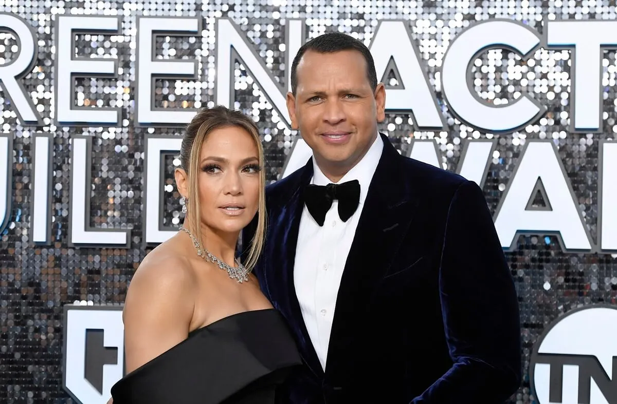 Jennifer Lopez and Alex Rodriguez attend the 26th Annual Screen Actors Guild Awards in Los Angeles