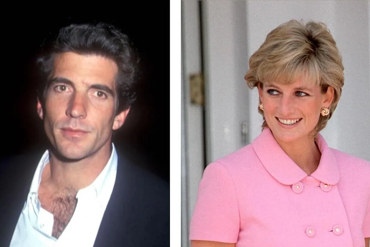 John F. Kennedy Jr., who commented on Princess Diana's appearance after a secret meeting, and Princess Diana