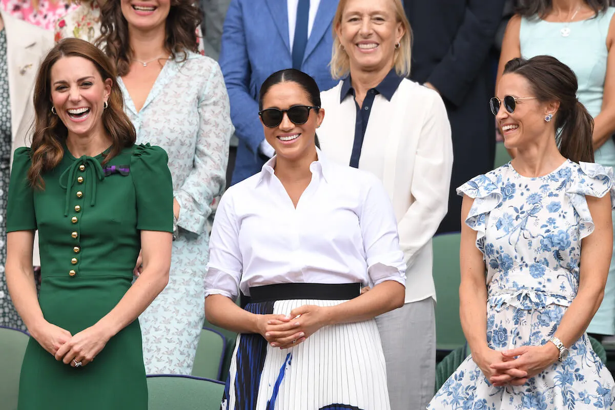 Kate Middleton, Meghan Markle, and Pippa Middleton at Wimbledon