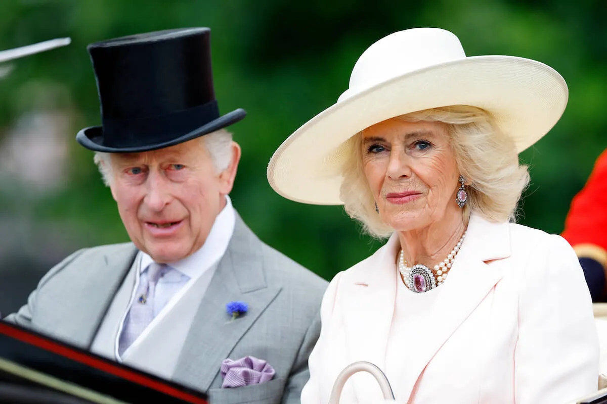 King Charles and Queen Camilla, who is approaching her husband's cancer diagnosis with a three-word phrase