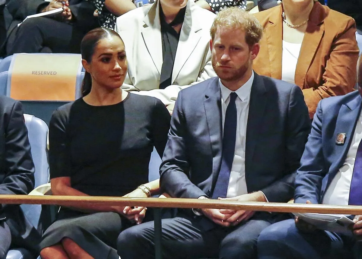 Meghan Markle and Prince Harry attend the UN Nelson Mandela Prize award ceremony at the United Nations in New York