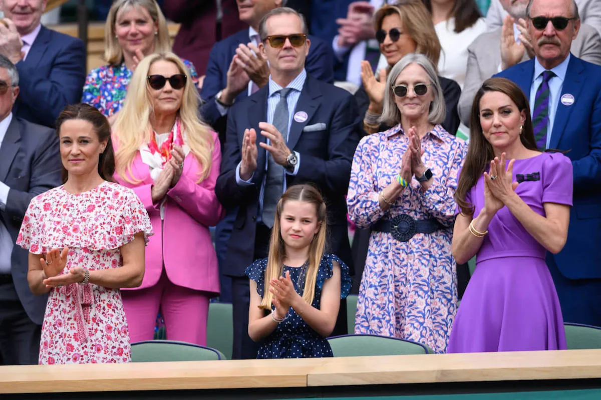 Pippa Middleton Matthews, Princess Charlotte, and Kate Middleton