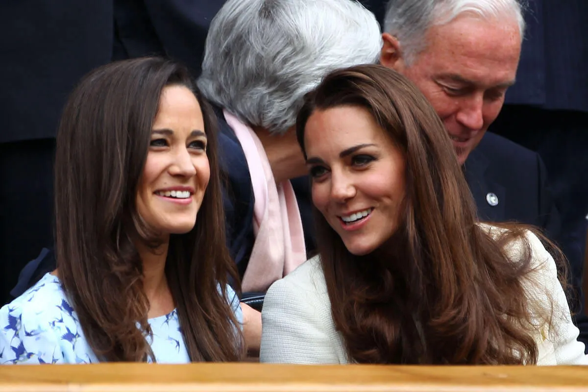 Pippa Middleton Matthews, who is closer with sister Kate Middleton as a result of her cancer diagnosis, with Kate Middleton