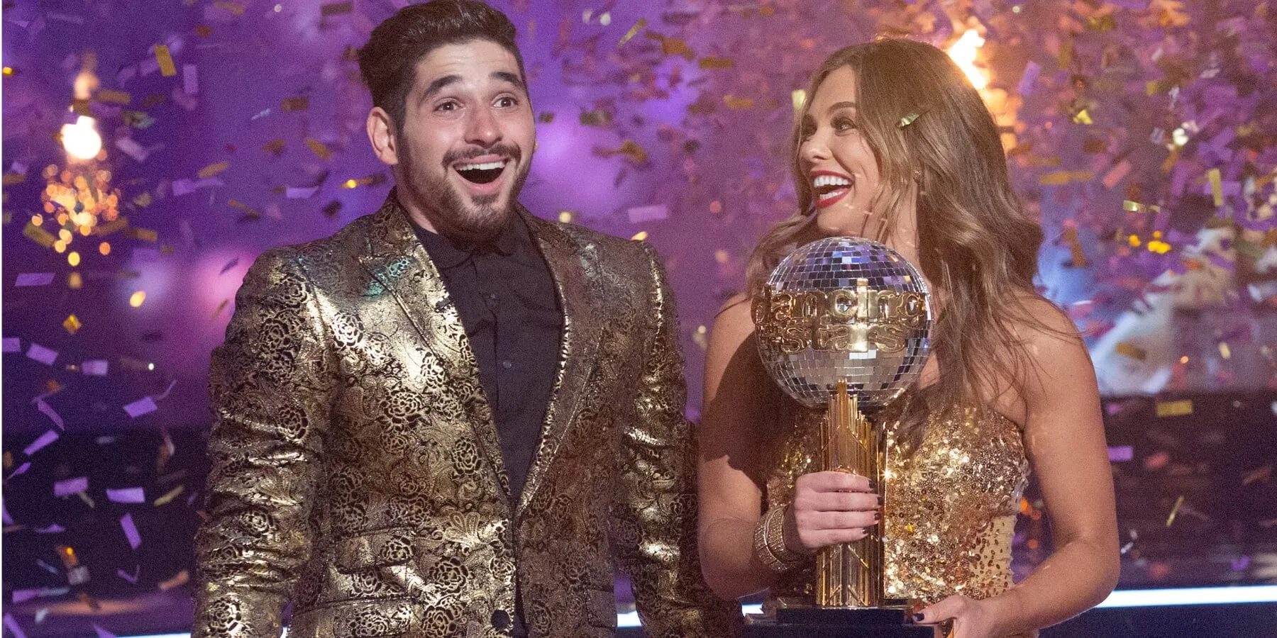 Mirrorball winners Alan Bersten and Hannah Brown on 'DWTS'