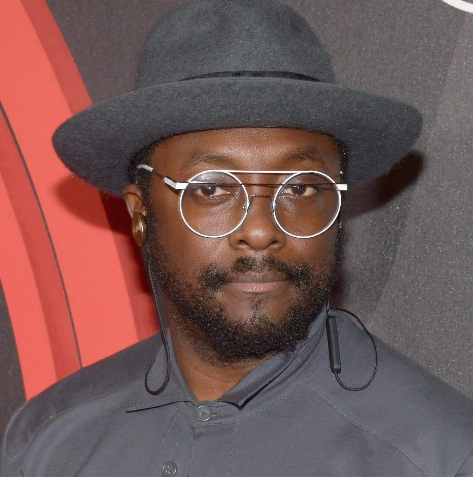 The Black Eyed Peas' Will.I.Am wearing a hat