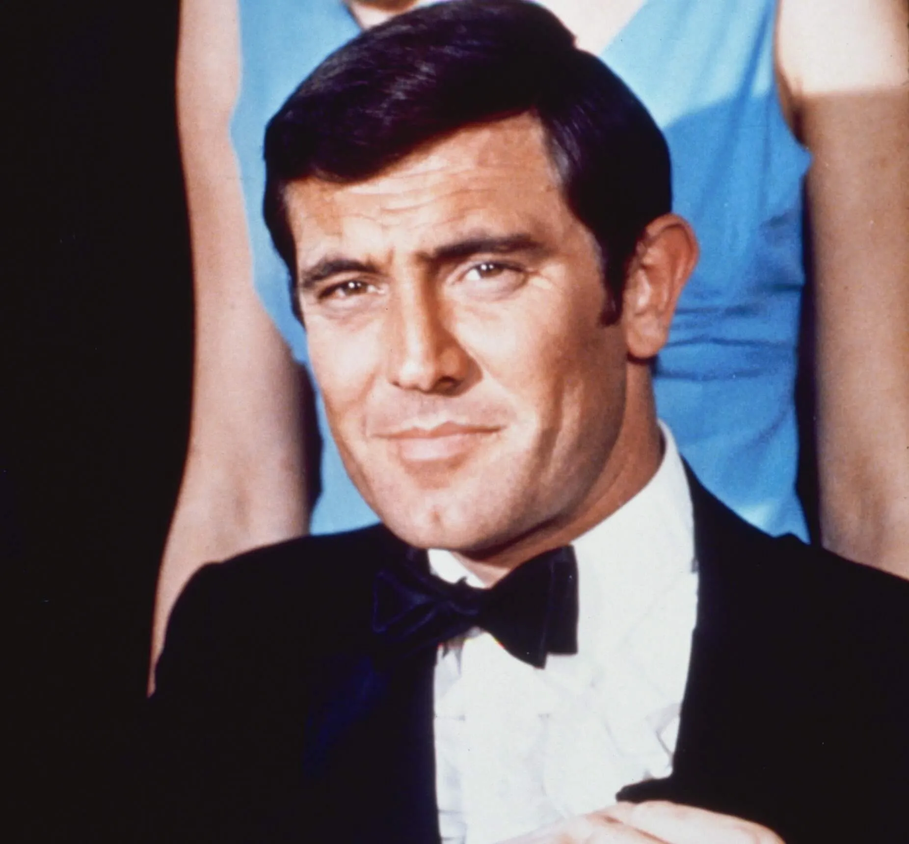 James Bond actor George Lazenby in a suit