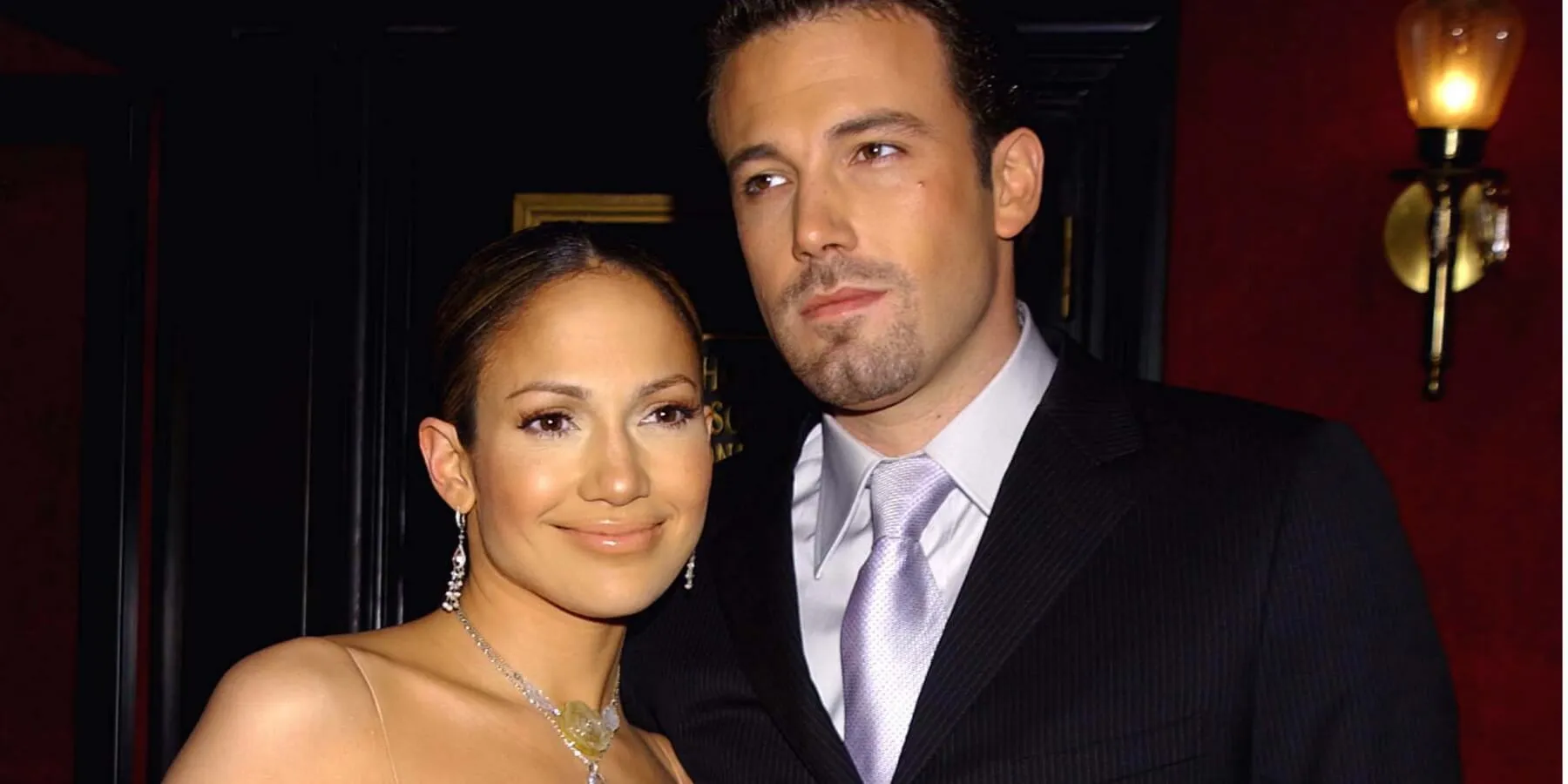 Jennifer Lopez and Ben Affleck photographed in 2002
