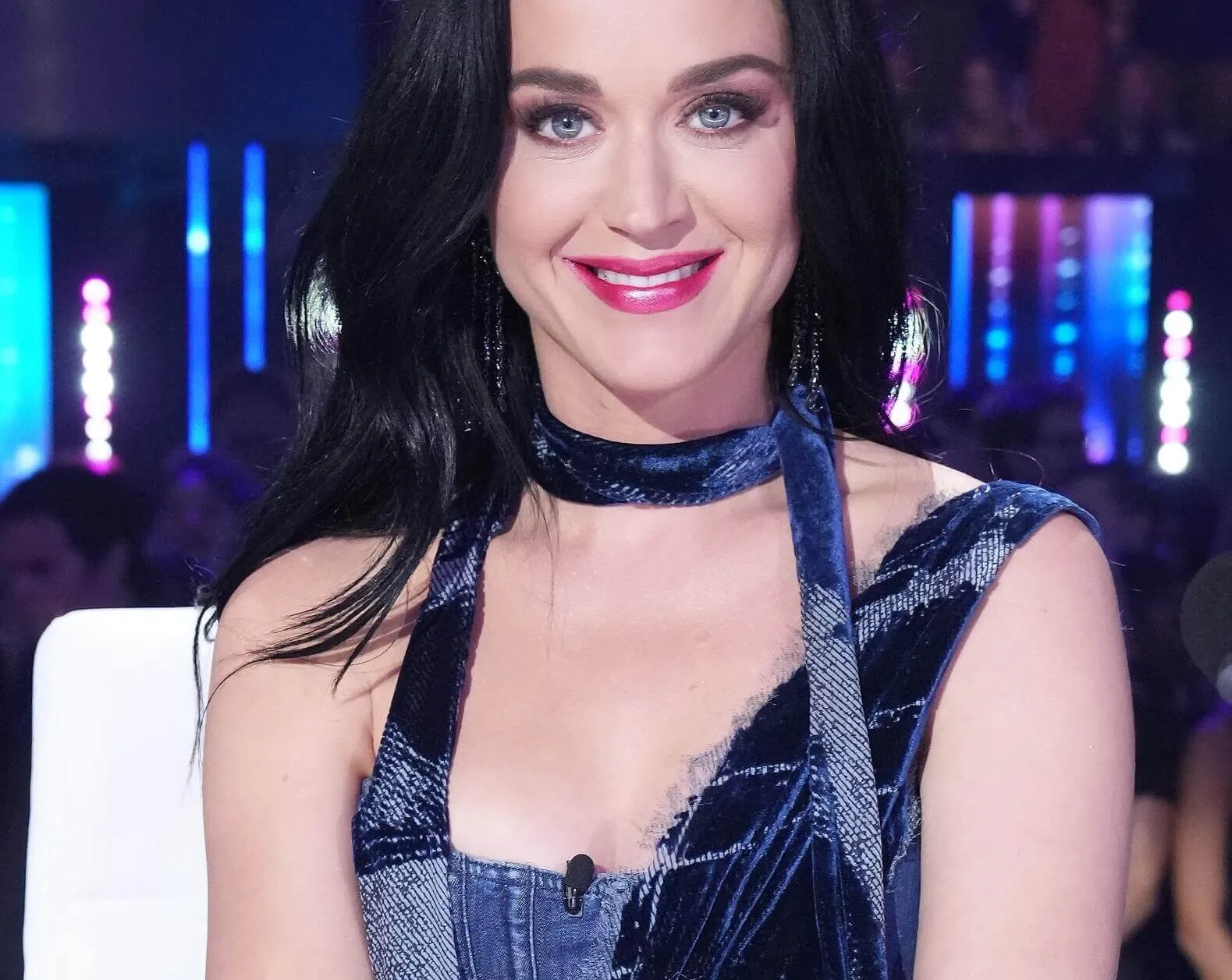 "Woman's World" singer Katy Perry smiling