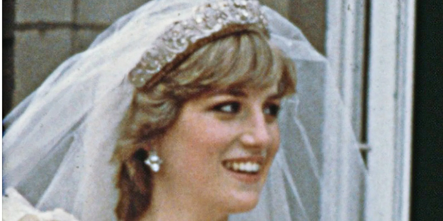 Princess Diana wore a stunning tiara on her wedding day