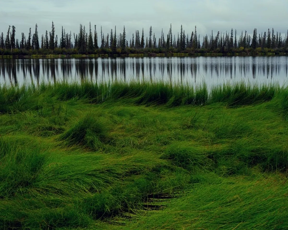 A view of the water in Inuvik, Canada