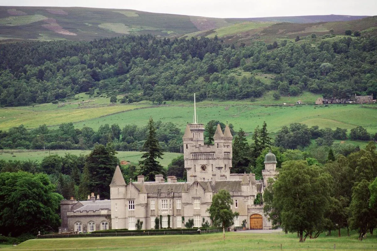 Balmoral Castle and estate where Prince George may shoot a stag