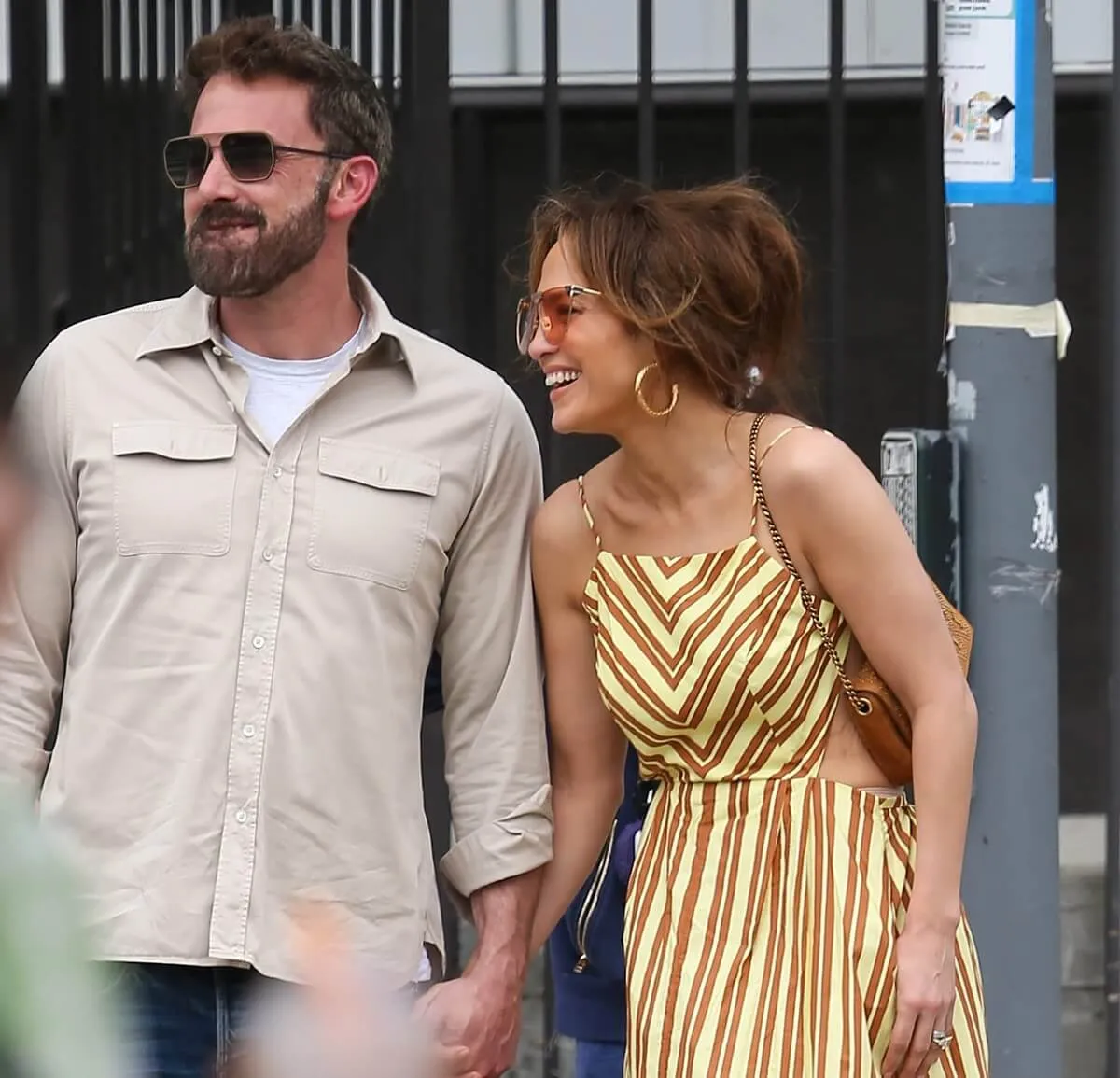 Ben Affleck and Jennifer Lopez are seen out and about together in Los Angeles