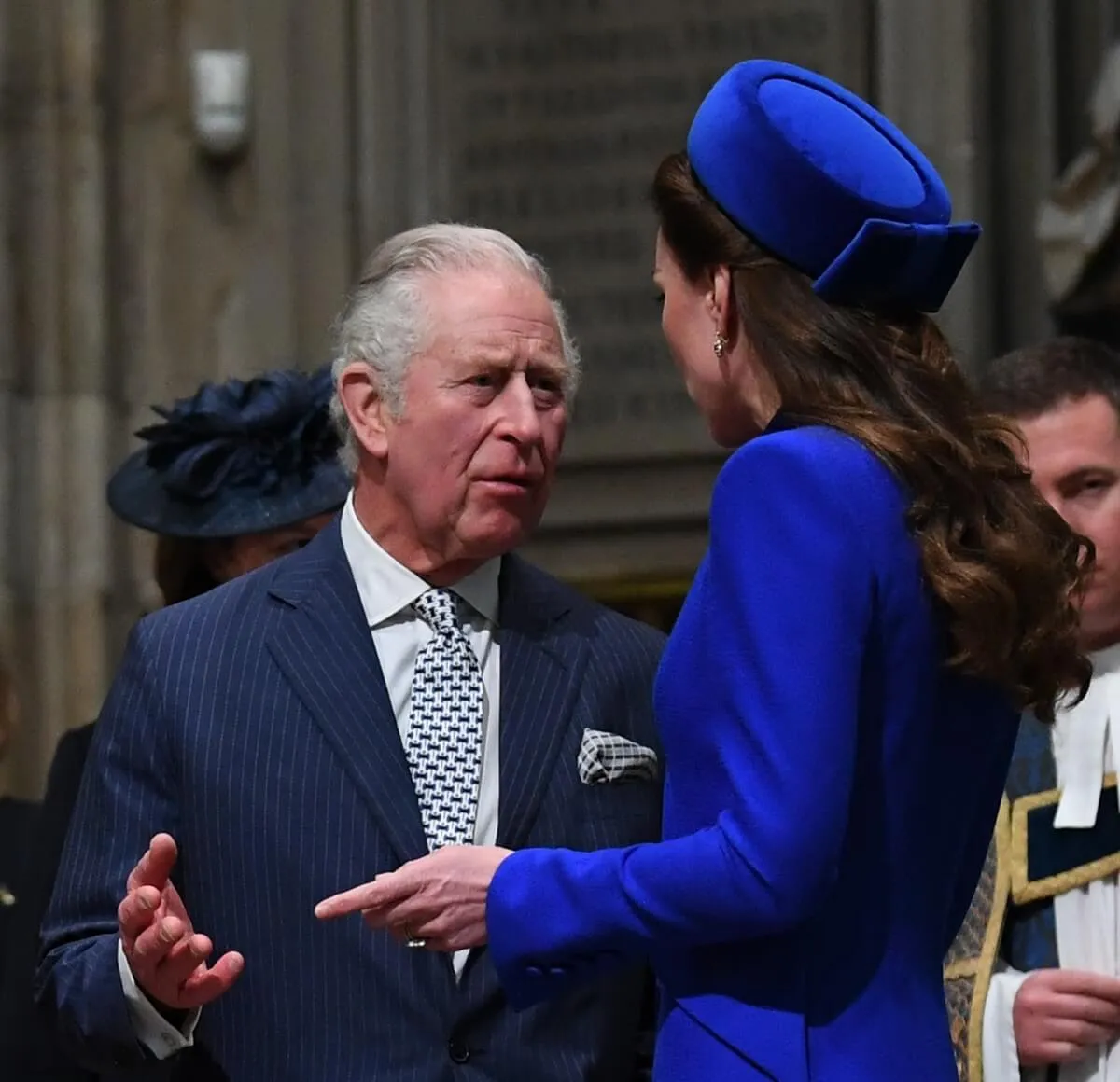 King Charles III and Kate Middleton attend the Commonwealth Day service ceremony at Westminster Abbey