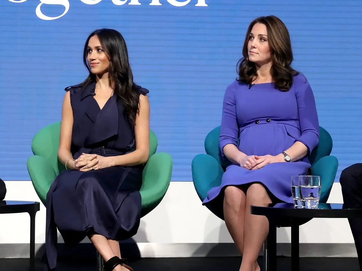 Meghan Markle and Kate Middleton attend the Royal Foundation Forum