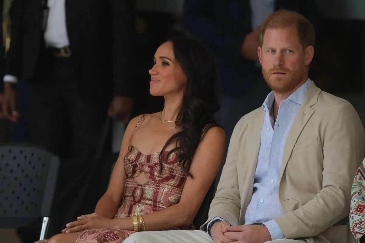 Meghan Markle and Prince Harry's visit Delia Zapata Art Center in Bogota, Colombia