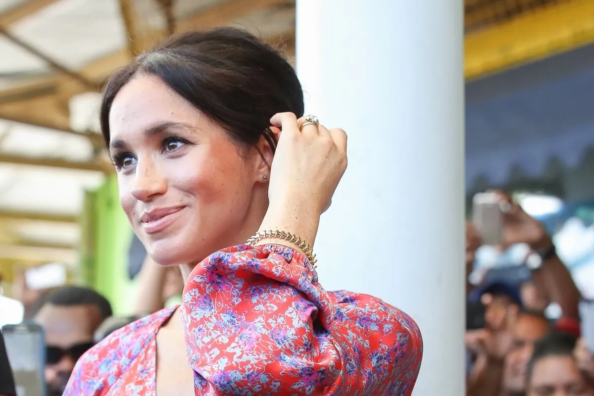 Meghan Markle visits Suva Market in Fiji to meet some female vendors