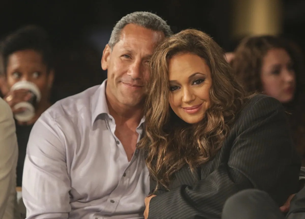 Angelo Pagan and Leah Remini attend the 15th Annual DesignCare benefiting The HollyRod Foundation on July 27, 2013 in Malibu, California. Leah Remini has filed for divorce.