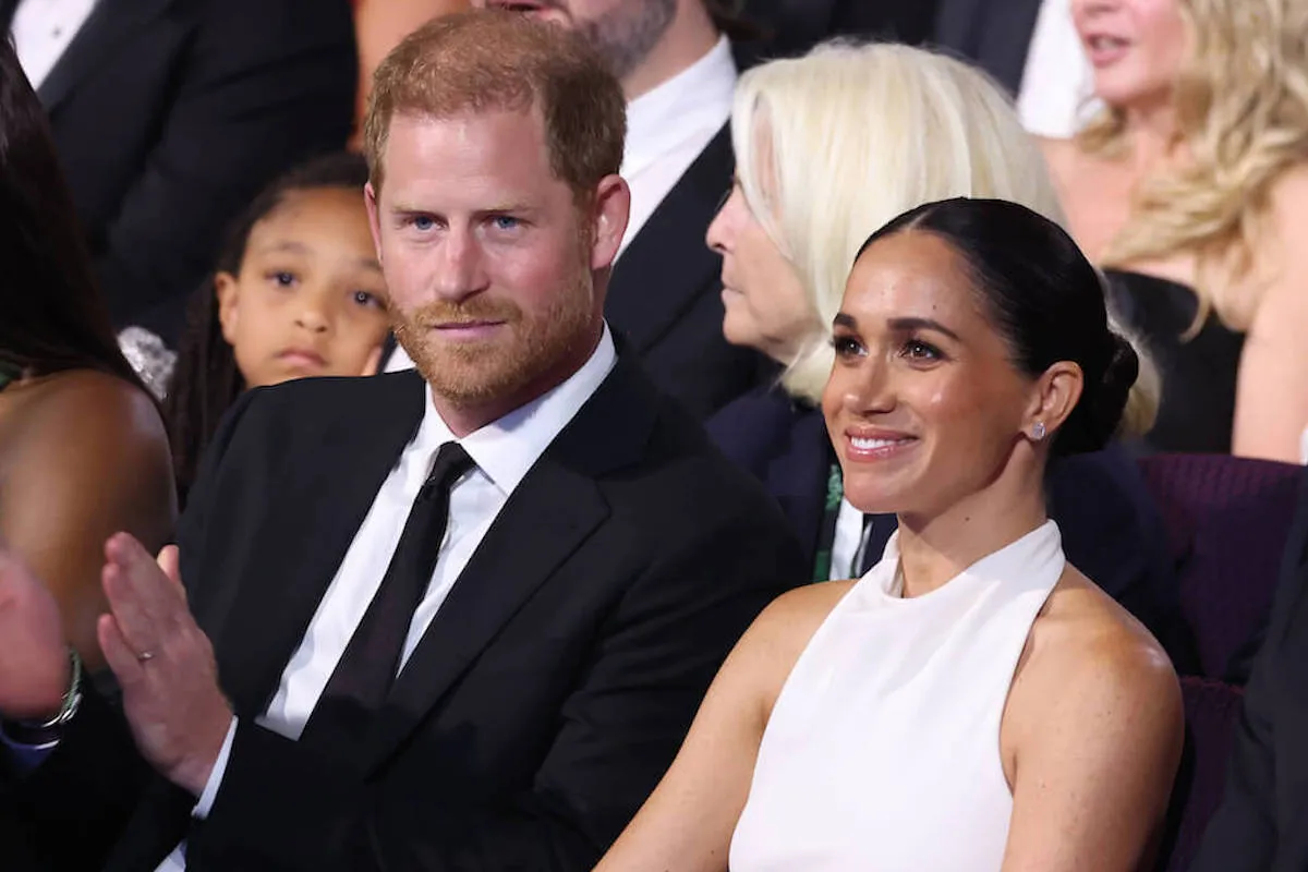 Prince Harry, whom a biographer has warned to stop talking about the royal family and spending or risk asking King Charles and Prince William for money, with Meghan Markle