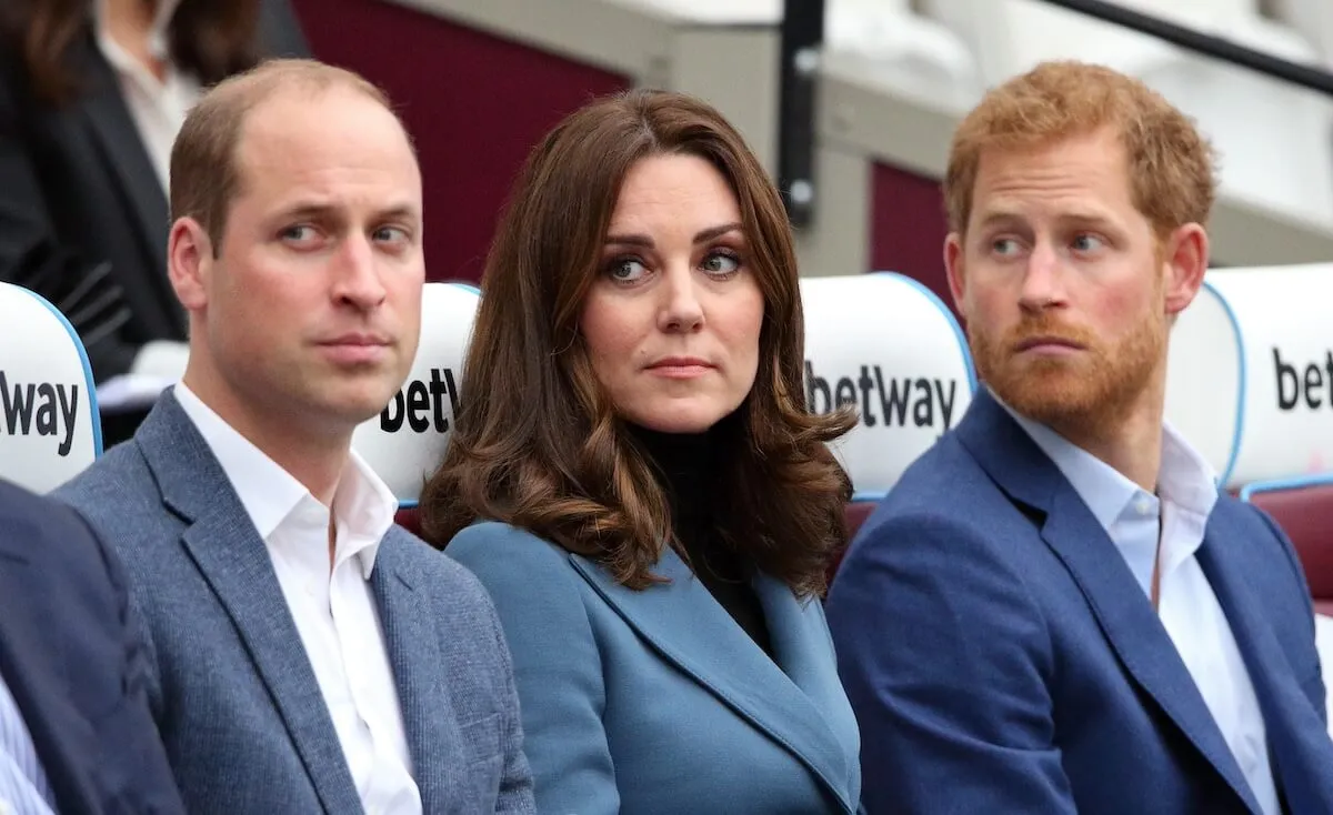 Prince William, Kate Middleton, and Prince Harry