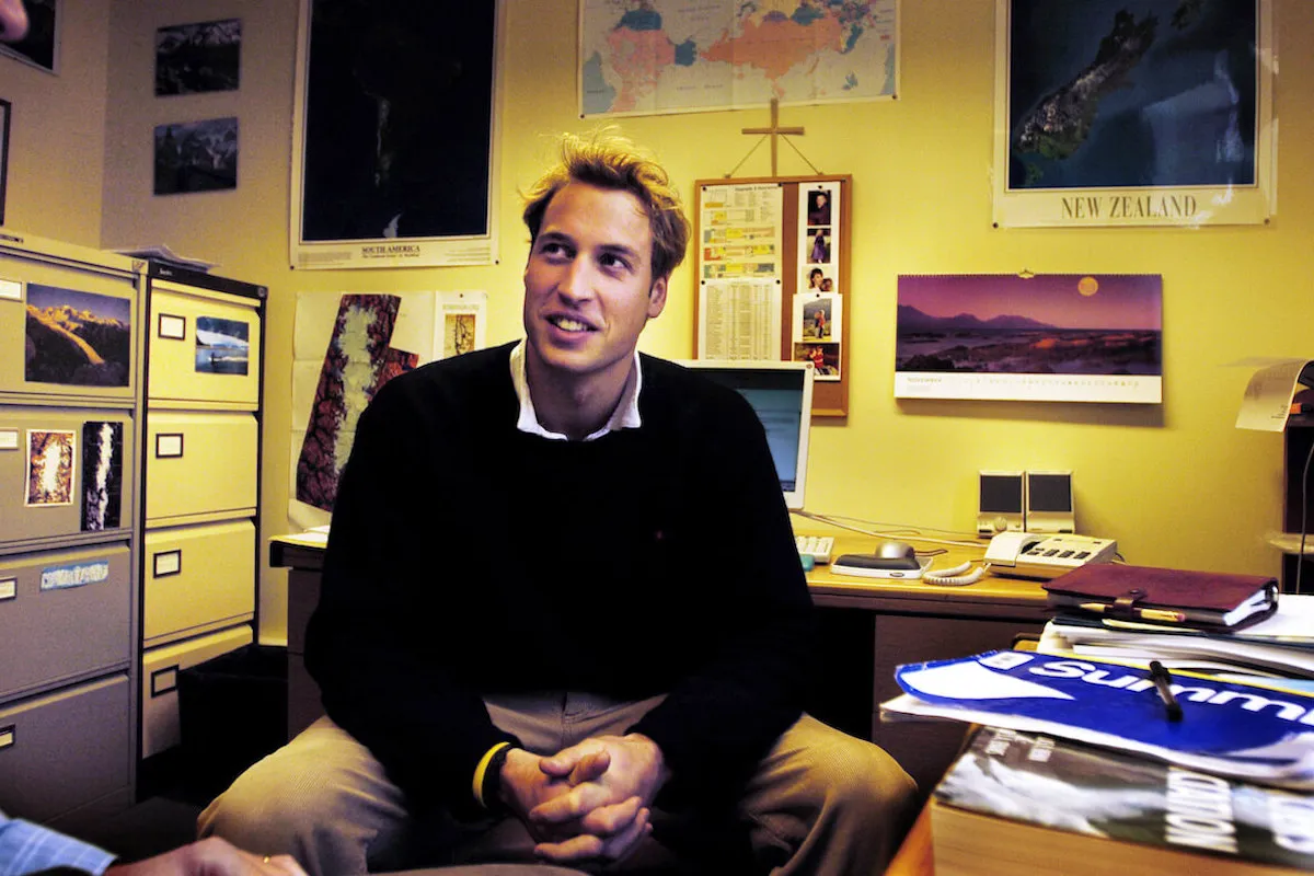 Prince William as a student at the University of St. Andrews, where his friends signed NDAs