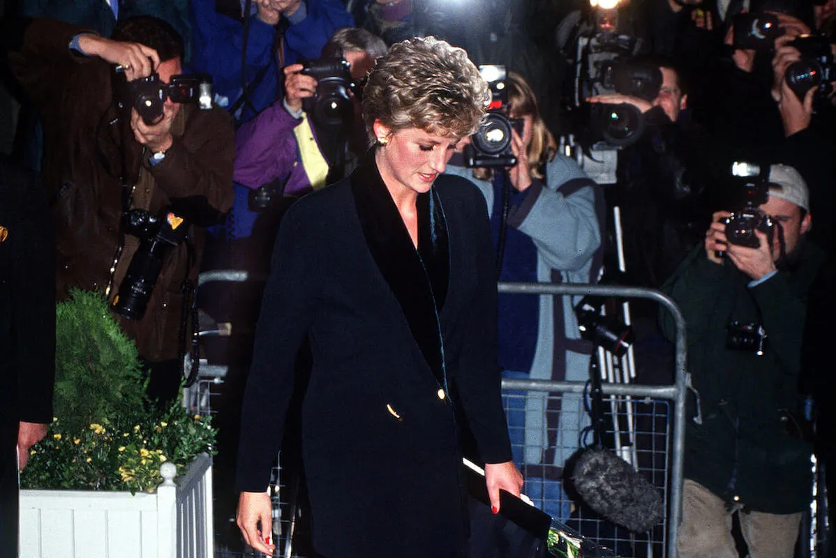 Princess Diana, whose history Prince Harry and King Charles doesn't want repeated, in 1993