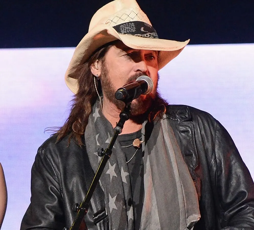 "Achy Breaky Heart" singer Billy Ray Cyrus in a cowboy hat