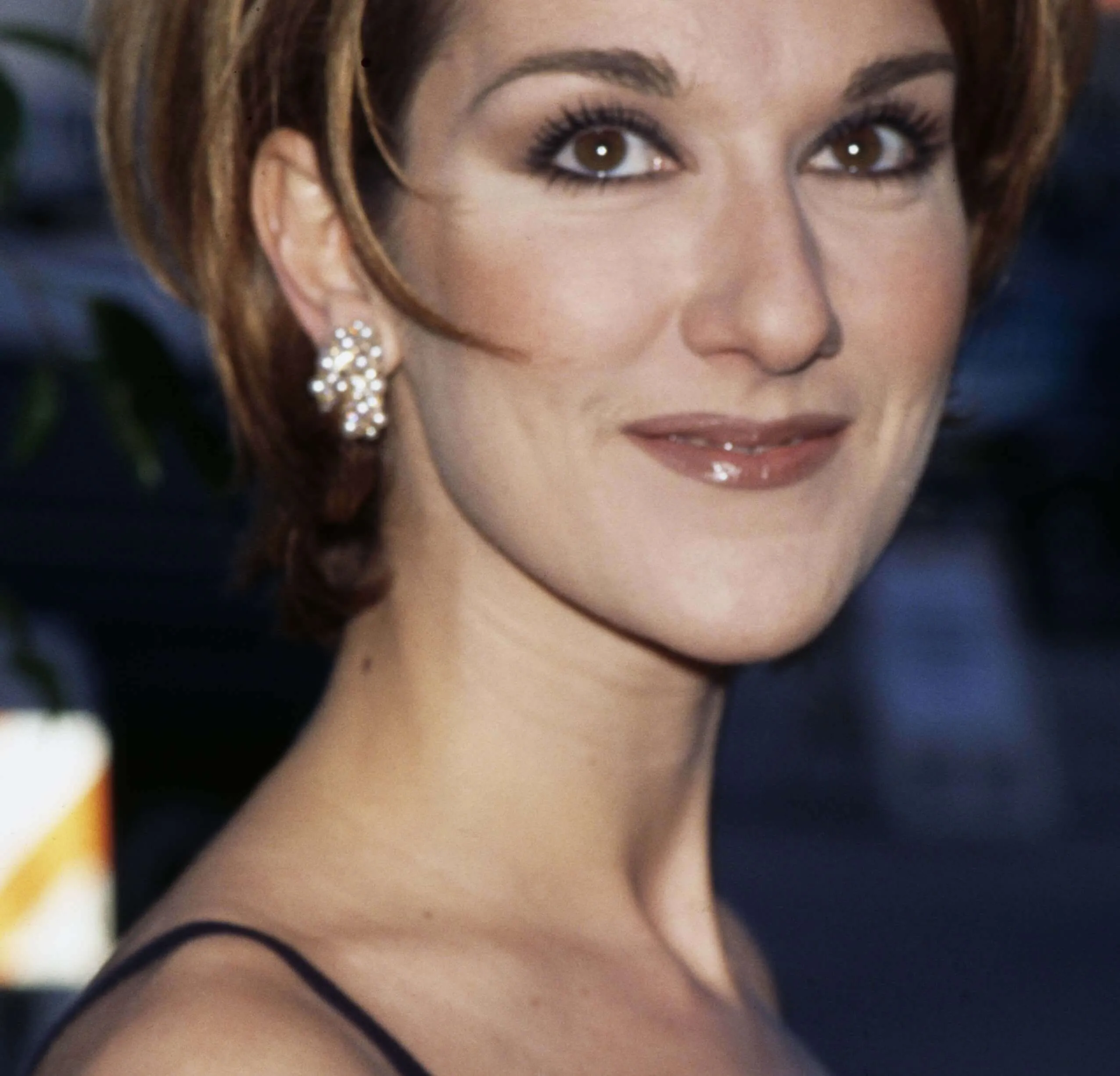 Celine Dion smiling