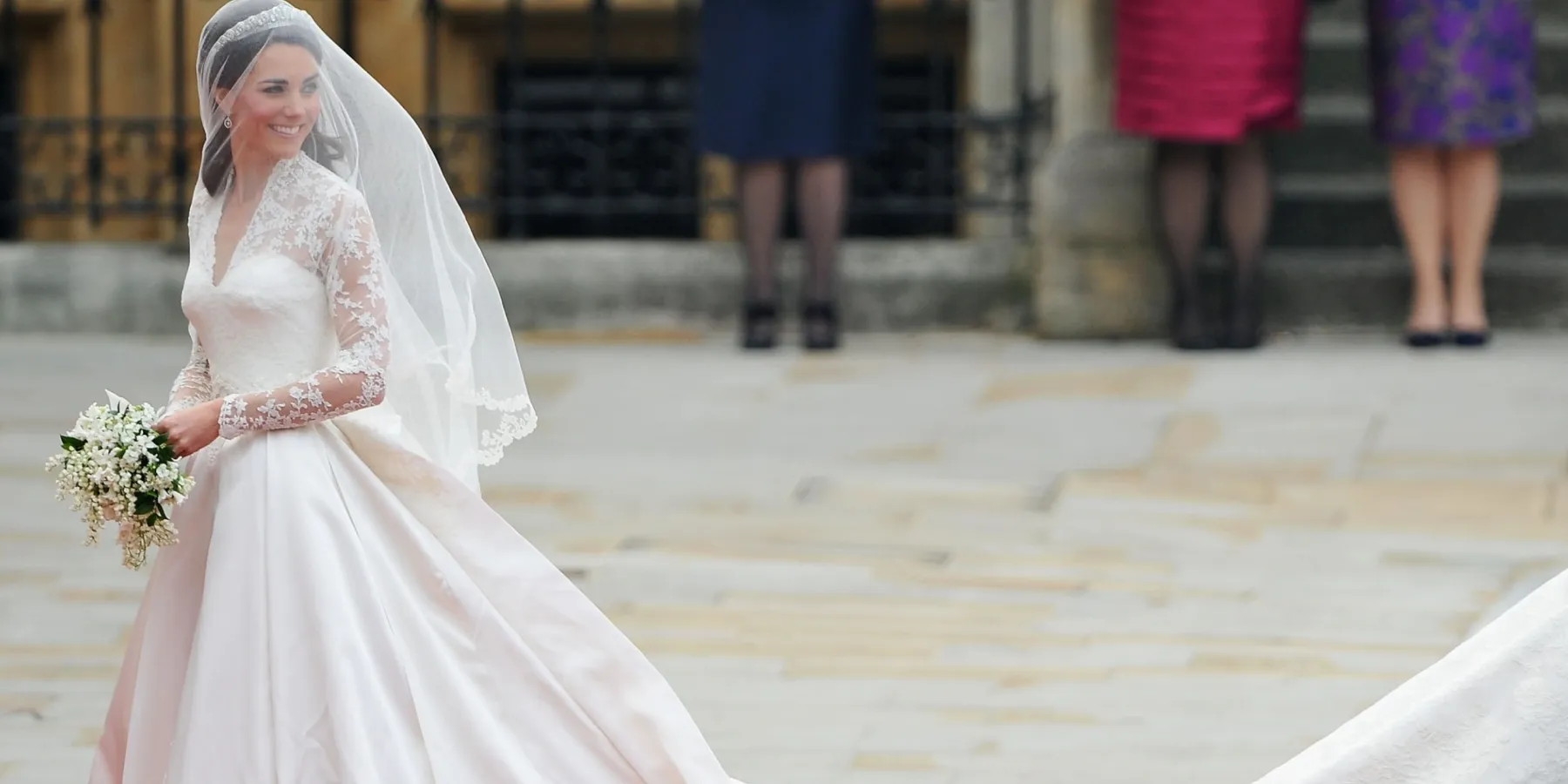 Kate Middleton on her wedding day to Prince William in 2011