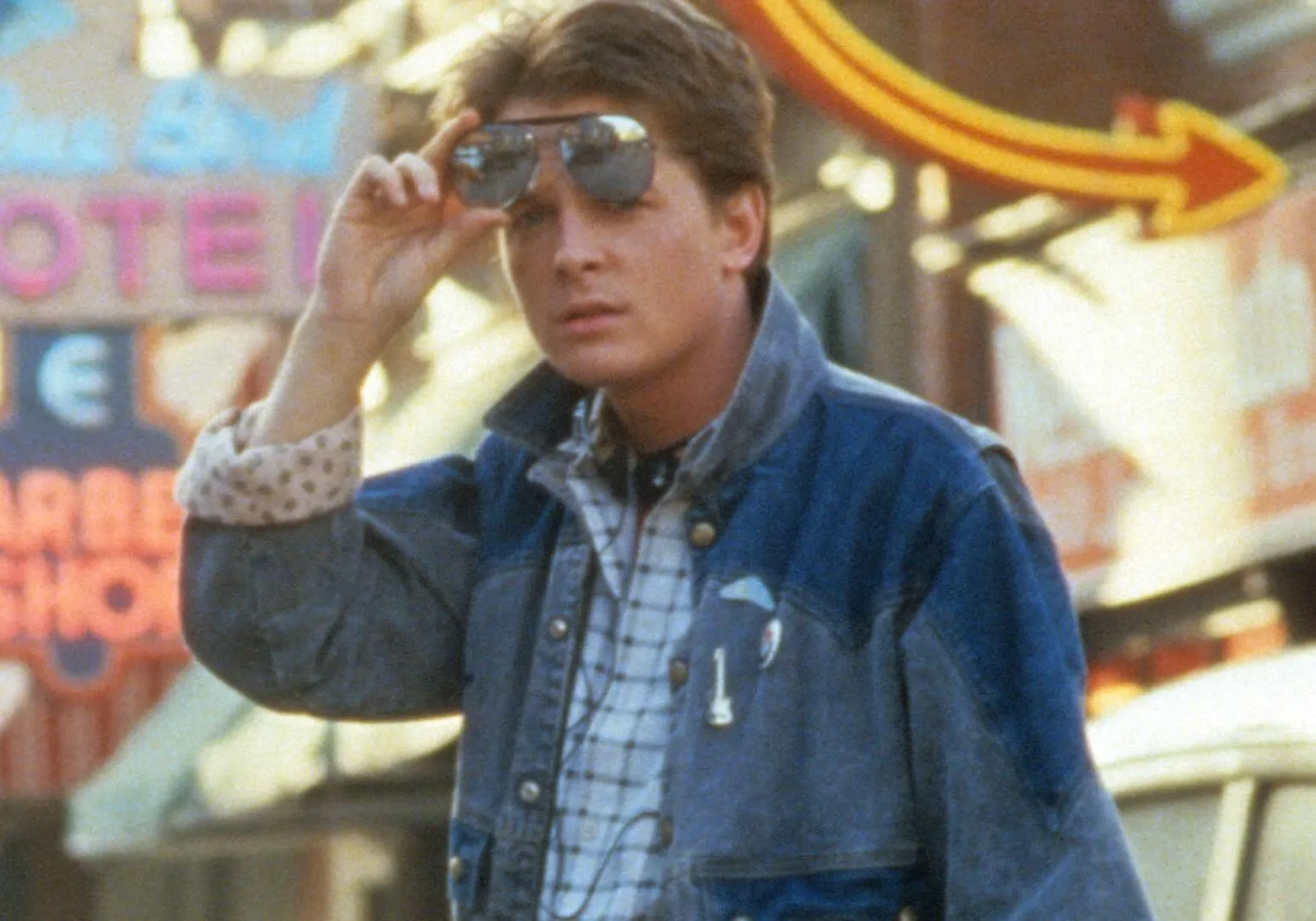 Michael J. Fox in 'Back to the Future'