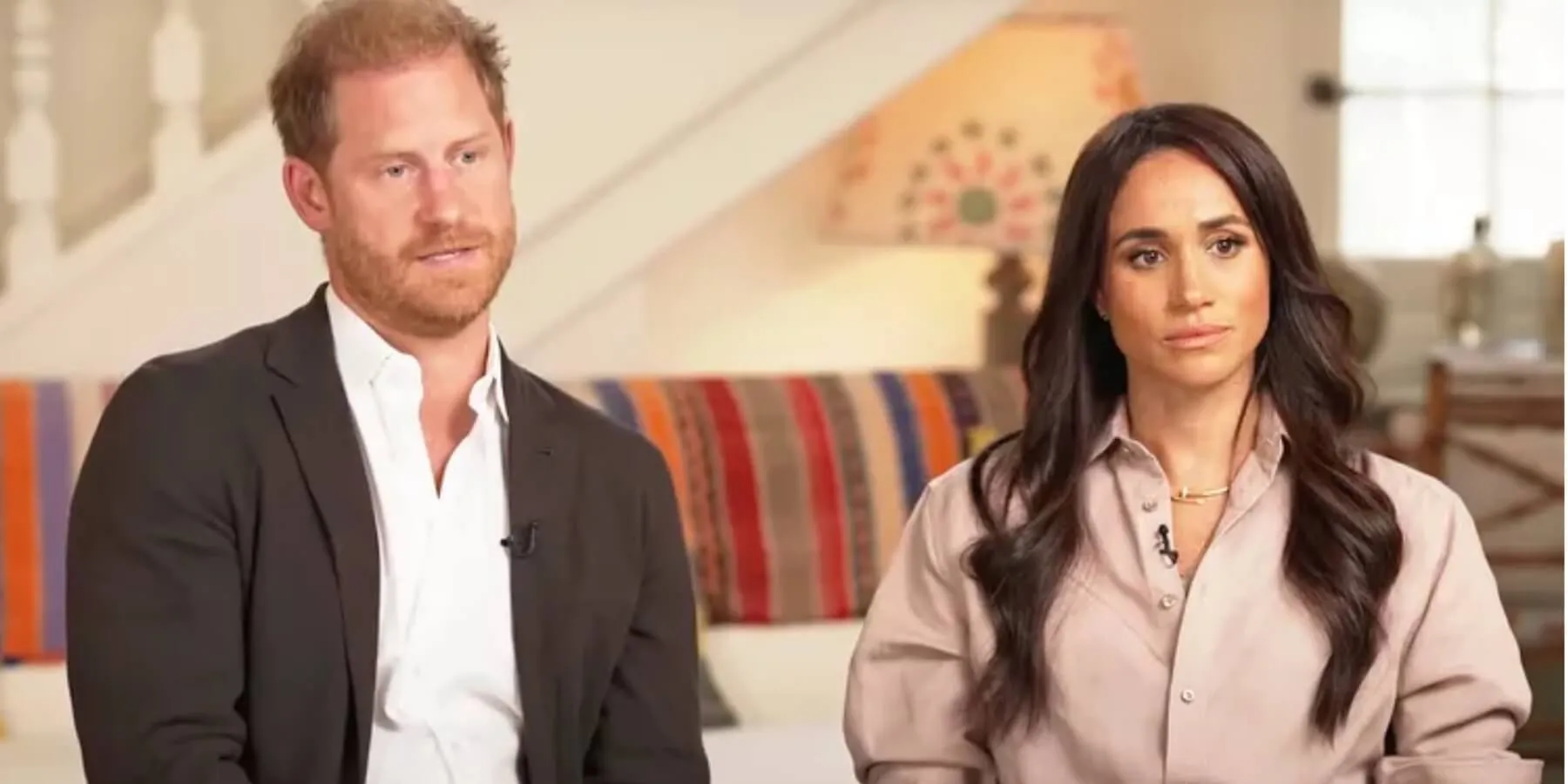 Prince Harry and Meghan Markle on 'CBS Sunday Morning'