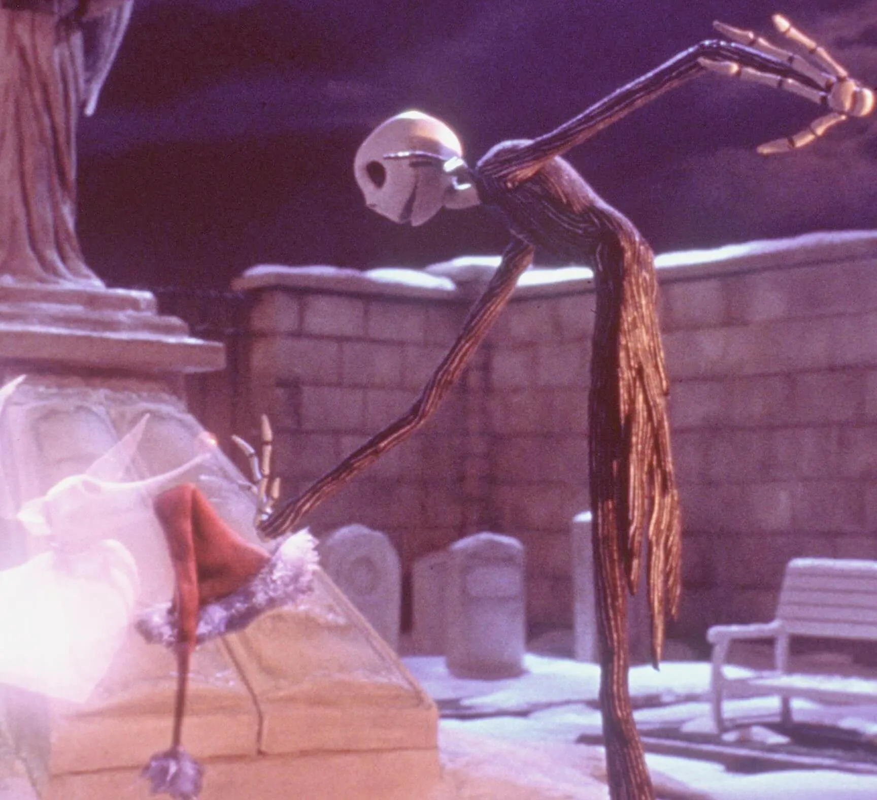 Jack Skellington from Tim Burton's 'The Nightmare Before Christmas'