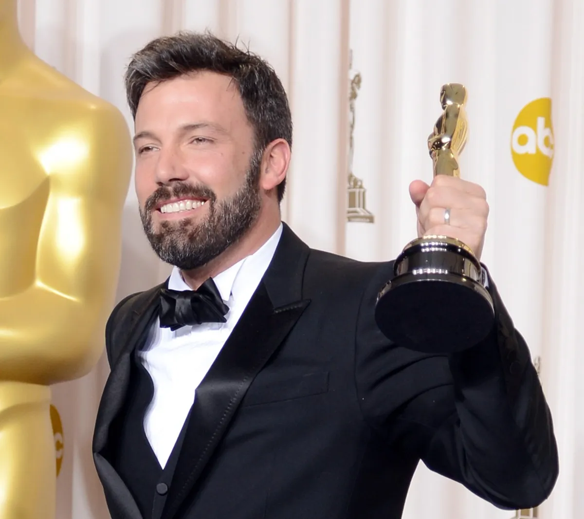 Ben Affleck, winner of the Best Picture award for "Argo," poses in the press room during the Oscars held at Loews Hollywood Hotel on February 24, 2013 in Hollywood, California