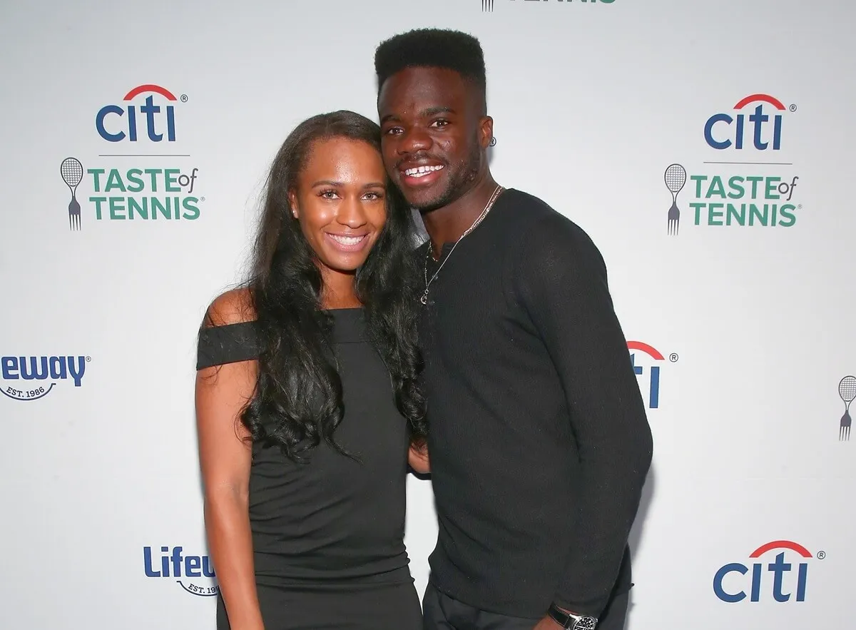 Ayan Broomfield and Frances Tiafoe attending the Citi Taste of Tennis in 2017