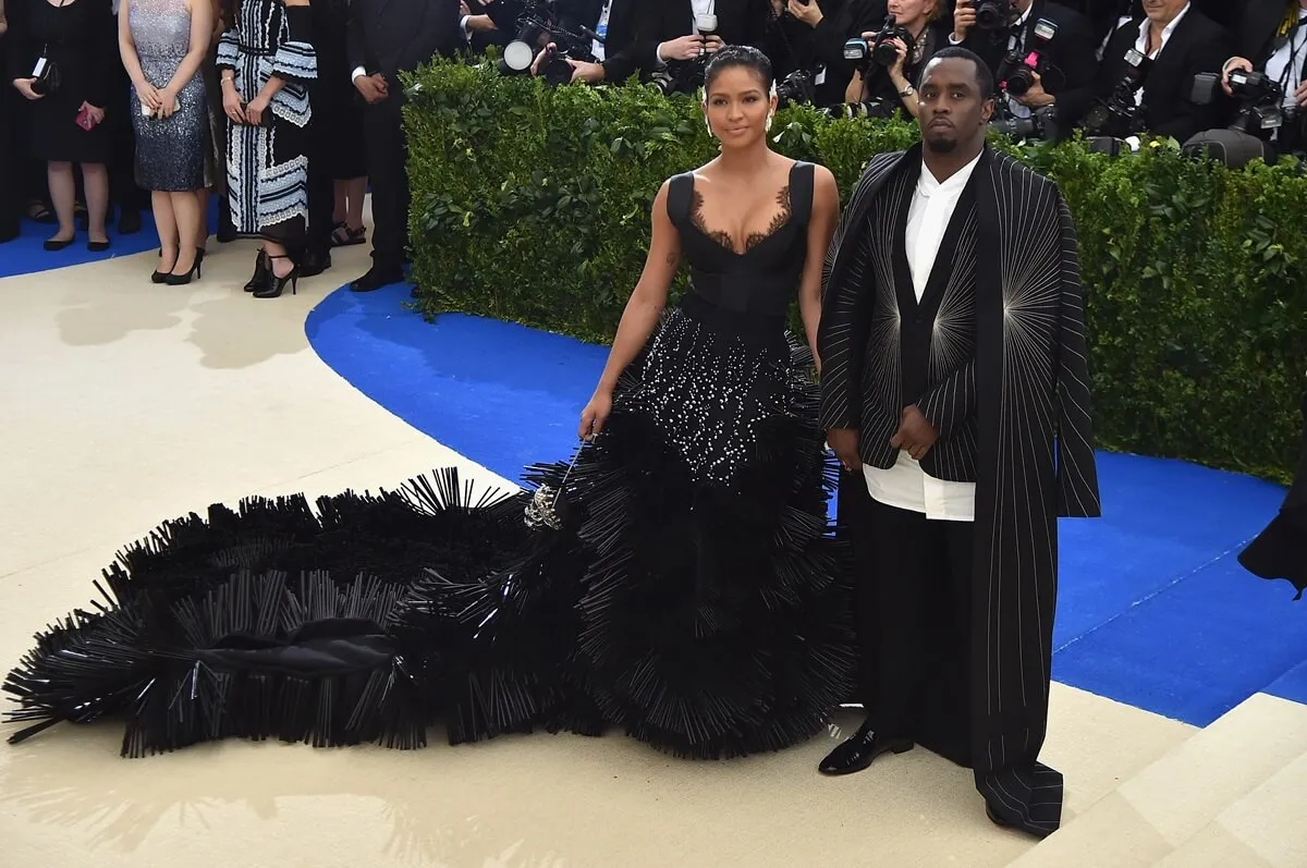 Cassie and Sean 'Diddy Combs attend the 'Rei Kawakubo/Comme des Garcons: Art Of The In-Between'.