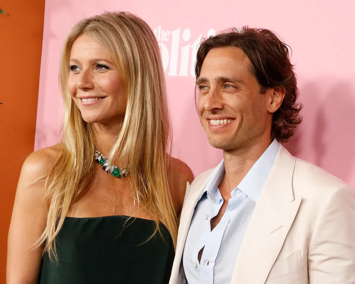 Gwyneth Paltrow and Brad Falcuk attend the premiere of Netflix's "The Politician" at DGA Theater on September 26, 2019 in New York City.