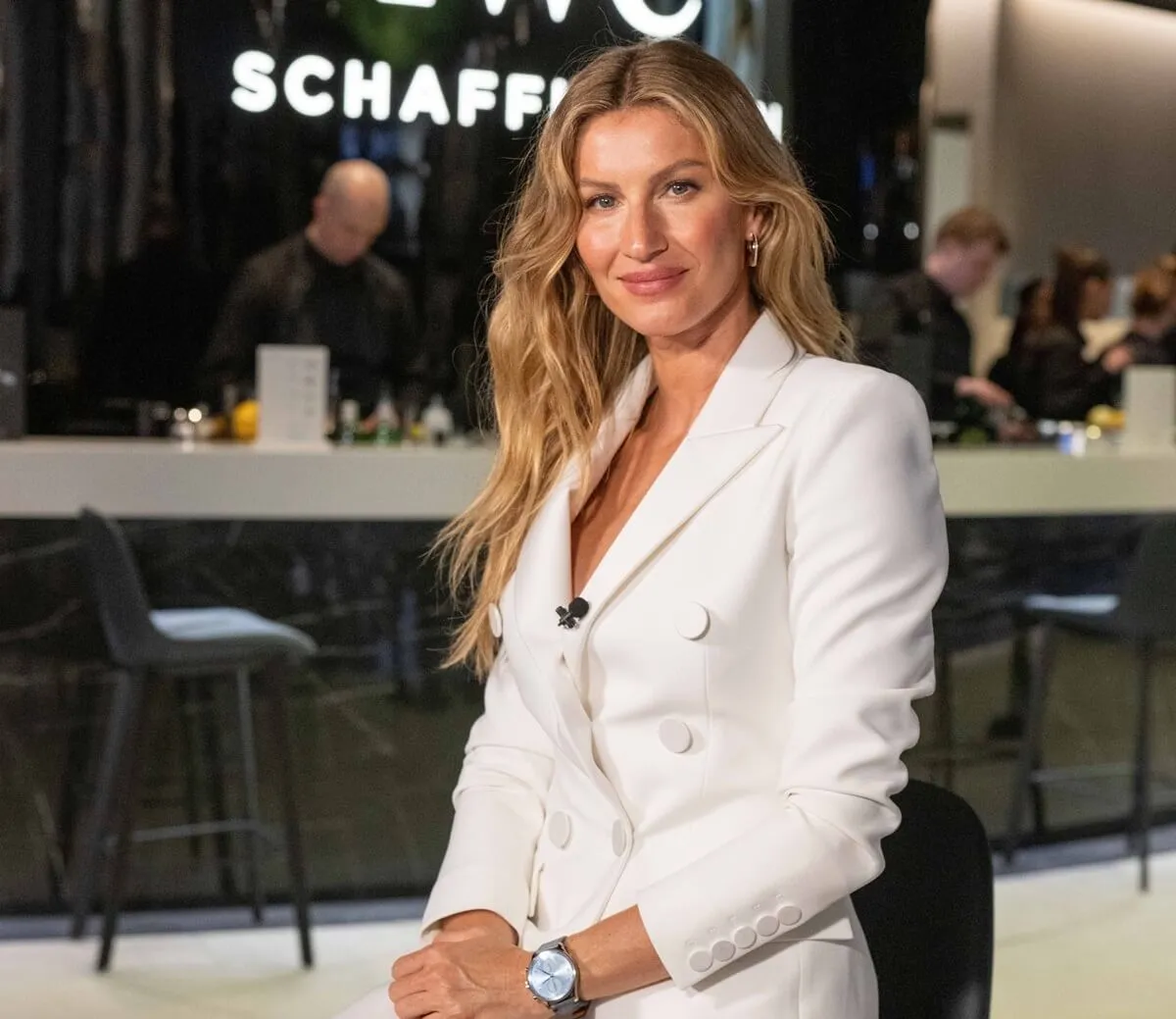 Gisele Bündchen joins IWC Schaffhausen at the Watches and Wonders in Switzerland