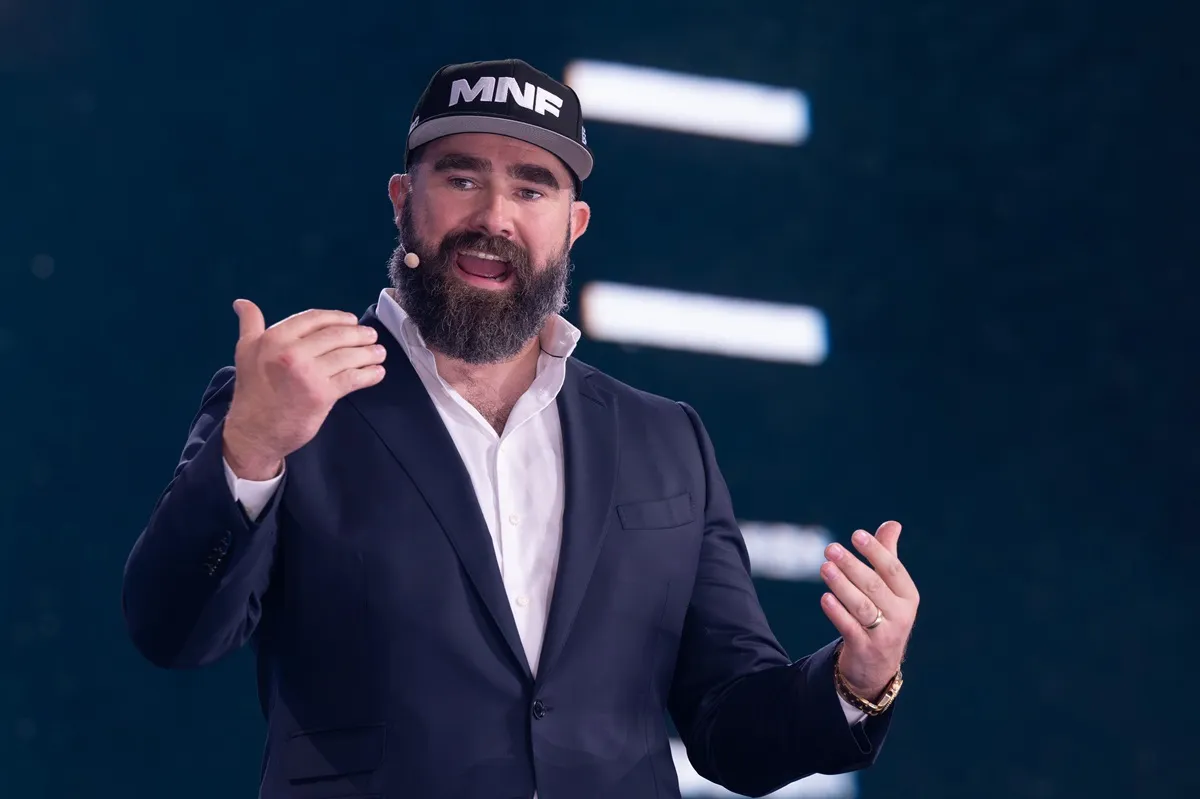 Jason Kelce ahead of his post-retirement 'Monday Night Football' gig