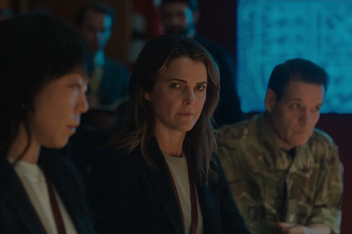 Keri Russell in a scene from 'The Diplomat' Season 2, which has unanswered and answered questions.