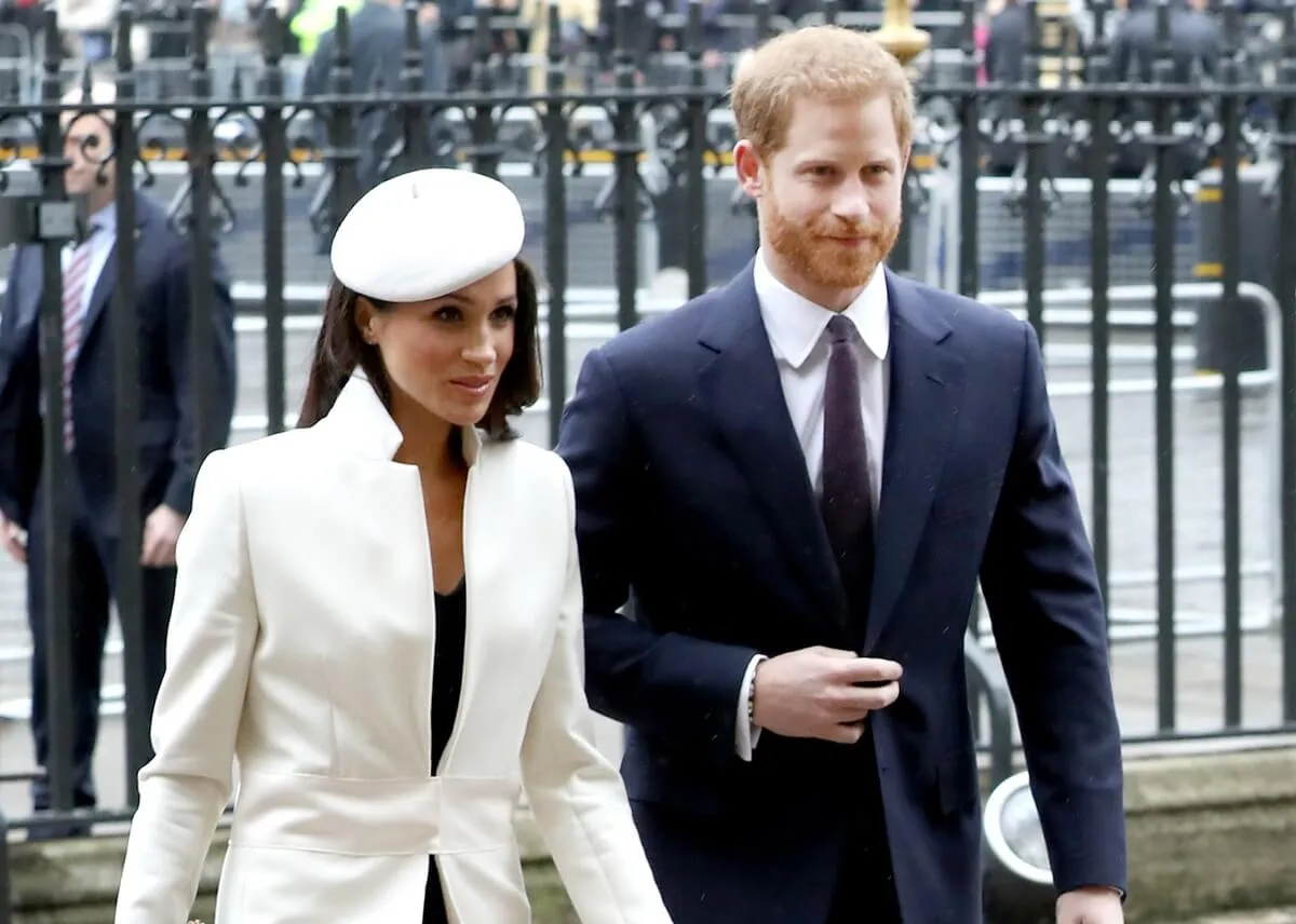 Meghan Markle and Prince Harry attend the 2018 Commonwealth Day service at Westminster Abbey