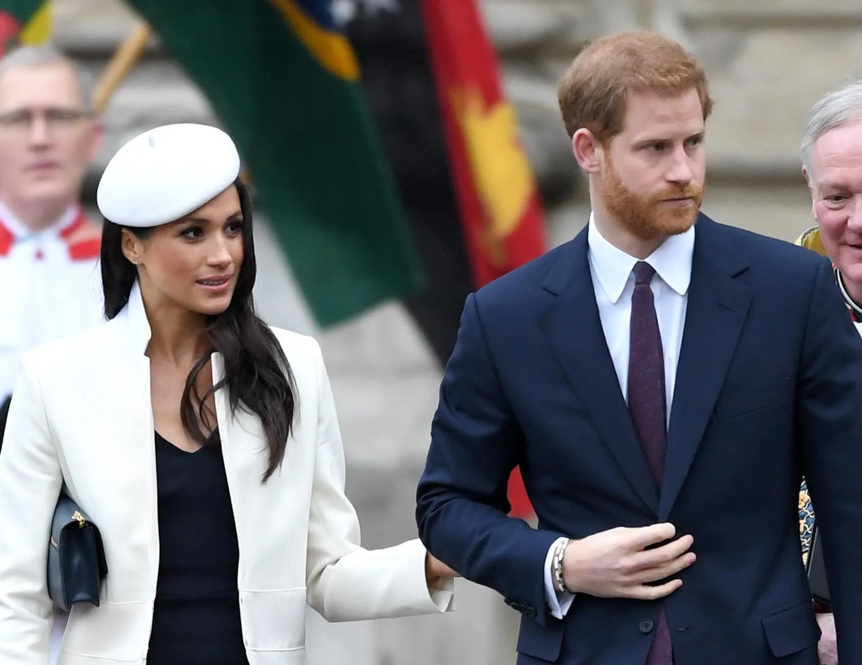 Meghan Markle and Prince Harry attend the 2018 Commonwealth Day service at Westminster Abbey