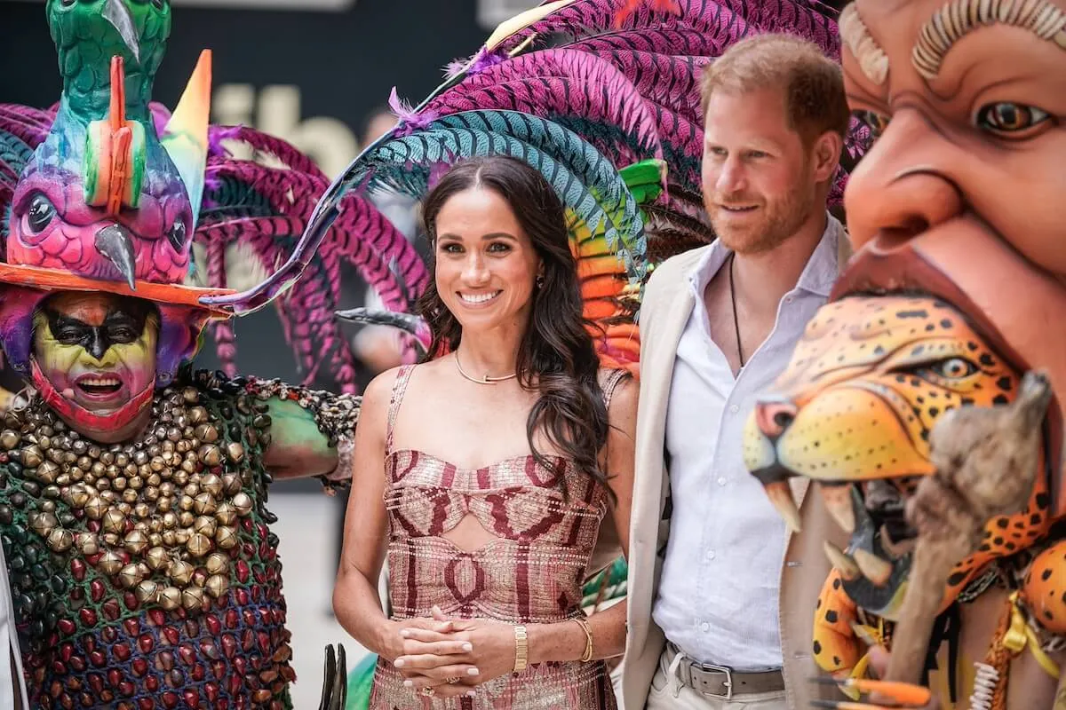 Meghan Markle and Prince Harry in Colombia