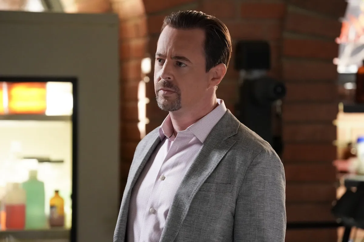 McGee wearing a gray jacket in 'NCIS' Season 22 premiere