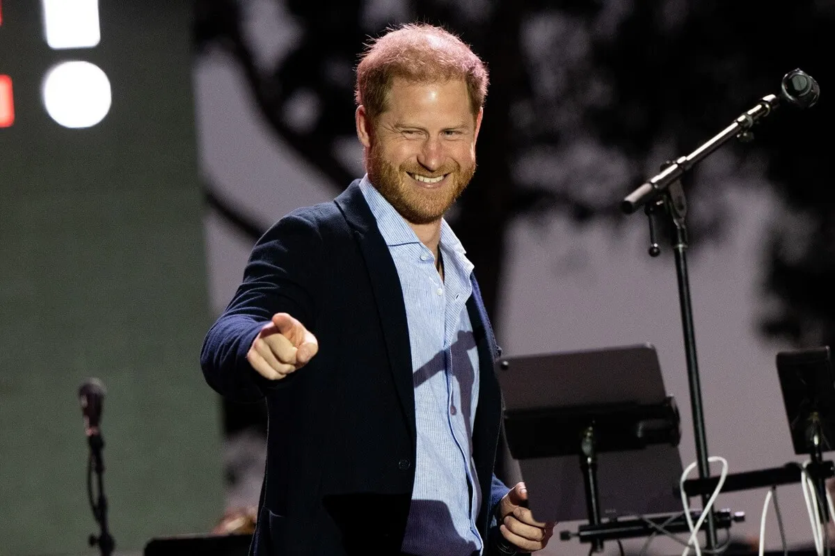 Prince Harry attends the One805Live Fall Concert in Carpinteria, California