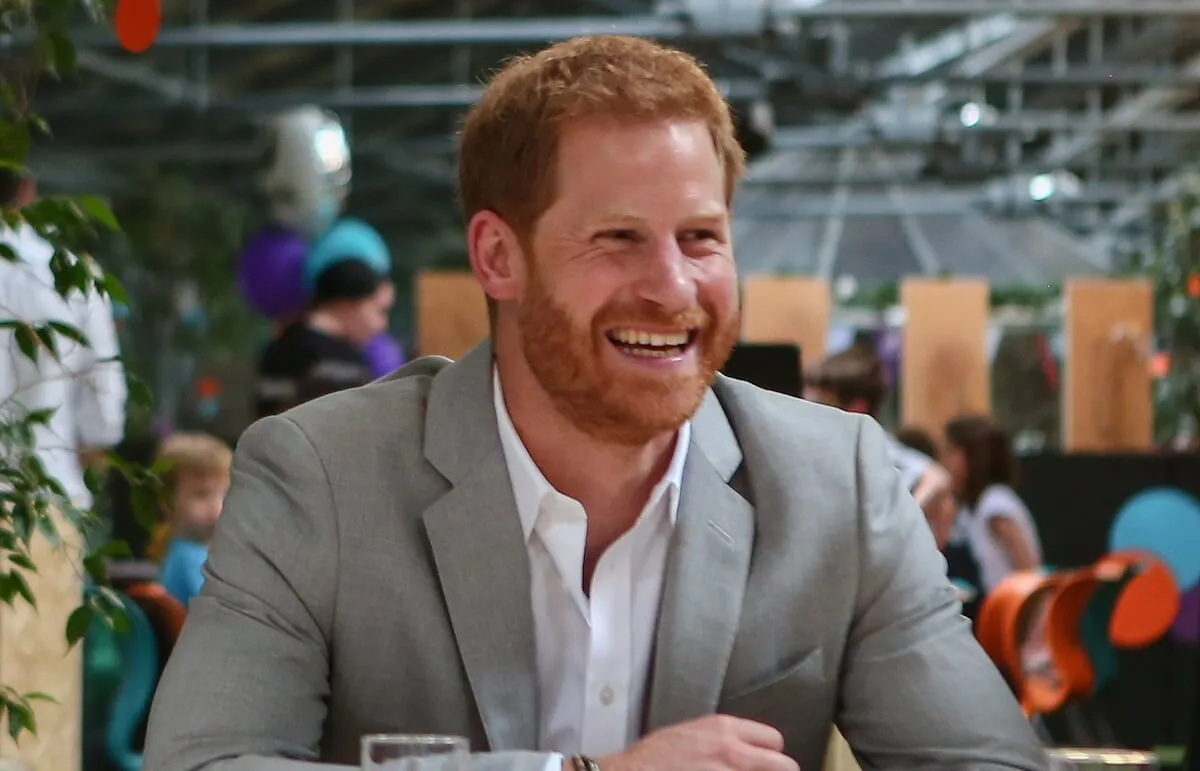 The image of Prince Harry shared by the royal family for his 40th birthday