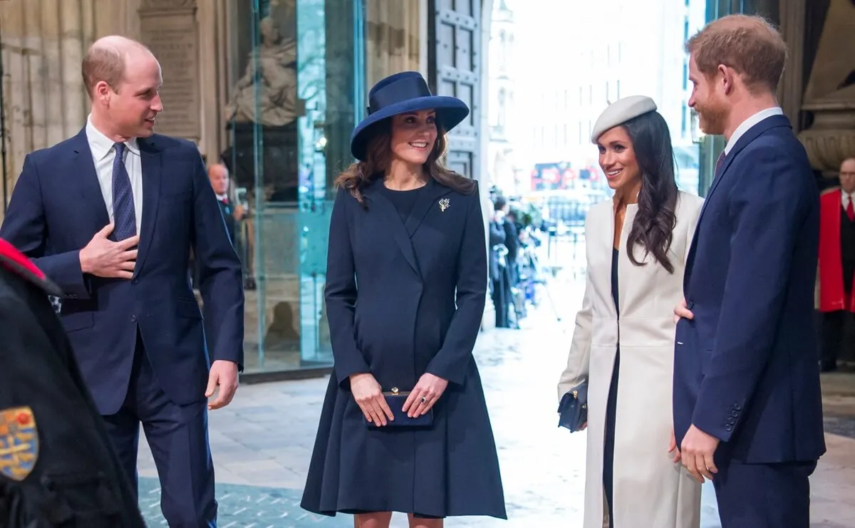 Prince William, Kate Middleton, Meghan attend a Commonwealth Day Service at Westminster Abbey